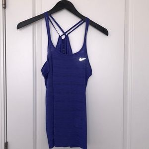 Nike Dri-Fit purple tank size small